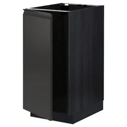 IKEA METOD(294.955.76) шафа під раковину/сортування сміття, чорний/Upplöv матовий антрацит