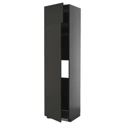 IKEA METOD(695.892.81) SZ LODM или ZAMR с 2CH, Czarnoszary/Nickebo Matte Anthracite