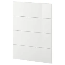 IKEA METOD(594.500.05) 4 передні панелі для посудомийної машини, Рінгхульт білий