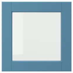 IKEA LERHYTTAN(705.950.21) Стеклянная дверь, синий