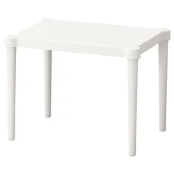 IKEA UTTER (603.577.37) Дитячий стіл, всередині/зовні, білий