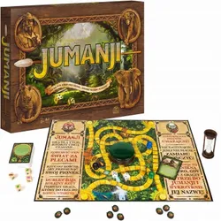 JUMANJI ОРИГИНАЛЬНАЯ НАСТОЛЬНАЯ ИГРА ПО ФИЛЬМУ НА ПОЛЬСКОМ ЯЗЫКЕ