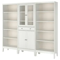 IKEA IDANÄS(794.372.73) книжкова шафа / скляні двері, білий