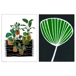 IKEA BILD(105.334.46) Плакат, кімнатні рослини