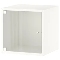 IKEA EKET(593.363.74) дверь/стеклянный шкаф, белый