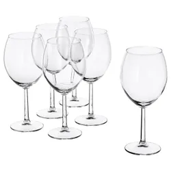 IKEA SVALKA (005.305.23) бокал для вина, прозрачное стекло
