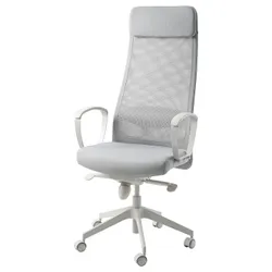 IKEA MARKUS(105.218.58) офисный стул, Виссле светло-серый