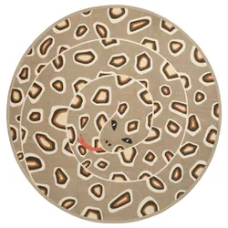 IKEA SANDLÖPARE(206.032.31) плоский тканий килим, світло-коричневий/зміїний