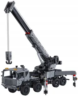 Конструктор військовий кран Cada Power System RC 65 см 2686 шт Велика машина на пульті керування