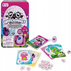 КАРТОЧНЫЕ КАРТОЧКИ БОЛЬШАЯ ПАМЯТКА В БАНКЕ И ЯИЧНОЙ ФИГУРКЕ HATCHIMALS