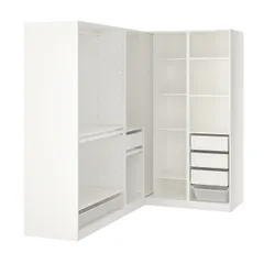 IKEA PAX (393.856.95) угловой шкаф, белый
