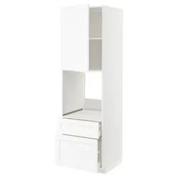 IKEA METOD / MAXIMERA(594.735.73) in sz n pie dr / 2fr / śre / w szu, Enköping белый/имитация дерева белый