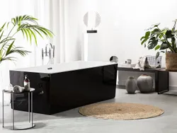 Отдельностоящая ванна Rios Black 1700 x 810 мм Ванна прямоугольная Классическая отдельностоящая ванна