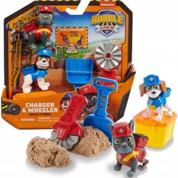 СТРОИТЕЛЬНЫЙ НАБОР PAW PATROL RUBBLE AND HIS RAMBLE&CREW + АКСЕССУАРЫ