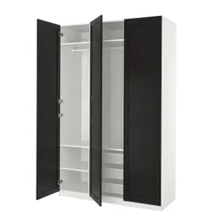 IKEA PAX / FLISBERGET(295.006.86) Комбинация гардероба, белый/антрацит