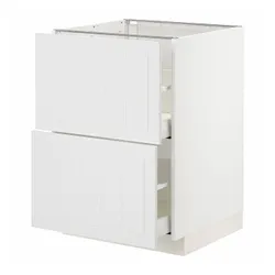 IKEA METOD / MAXIMERA (994.094.67) sz stj 2fr / 2in szu, білий / Stensund білий