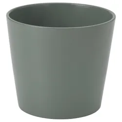 IKEA SOJABÖNA(805.865.73) Горшок, серый/зеленый