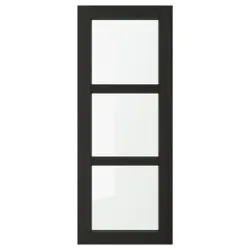 IKEA LERHYTTAN(203.560.80) стеклянные двери, черное пятно