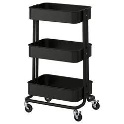 IKEA RÅSKOG(405.821.81) тележка, черный