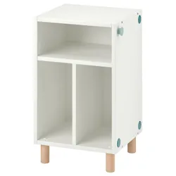 IKEA SMUSSLA  Прикроватный столик / книжный шкаф, белый (904.694.89)