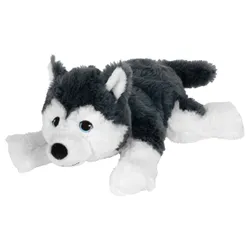 IKEA LIVLIG (904.142.70) LIVLIG М'ЯКА іграшка, собака, сибірський хаскі, 26 см