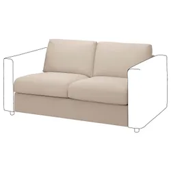 IKEA VIMLE (893.924.29) 2-х місна секція, Халларп бежевий