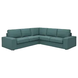 IKEA KIVIK(994.430.13) 4-місний кутовий диван, Kelinge сіро-бірюзовий