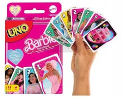 КАРТКОВА ГРА UNO BARBIE: ФІЛЬМ, оригінальні культові картки від Mattel HPY59