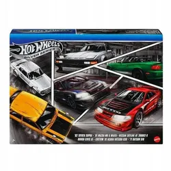 Набір машинок HOT WHEELS SILVER SERIES Street of Japan, що складається з 6 штук, JBY77.