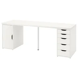IKEA LAGKAPTEN / ALEX(895.216.95) письмовий стіл, білий