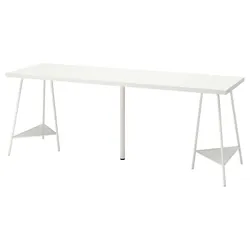 IKEA LAGKAPTEN / TILLSLAG(194.176.16) стол письменный, белый